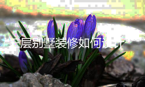 别墅装修如何层别修风格三层设计 三墅装